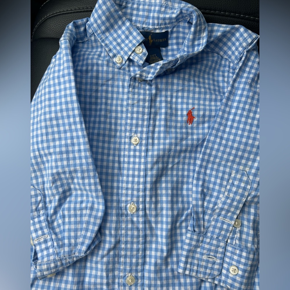 Ralph Lauren toddler 2T collared button up